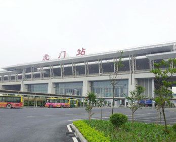 东莞高铁站常平陈屋贝约车去虎门站途径哪些地方？要多